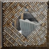 D30. Cork mirror. 